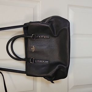 Kate Spade Black Larchmont Avenue Evangelie Satchel